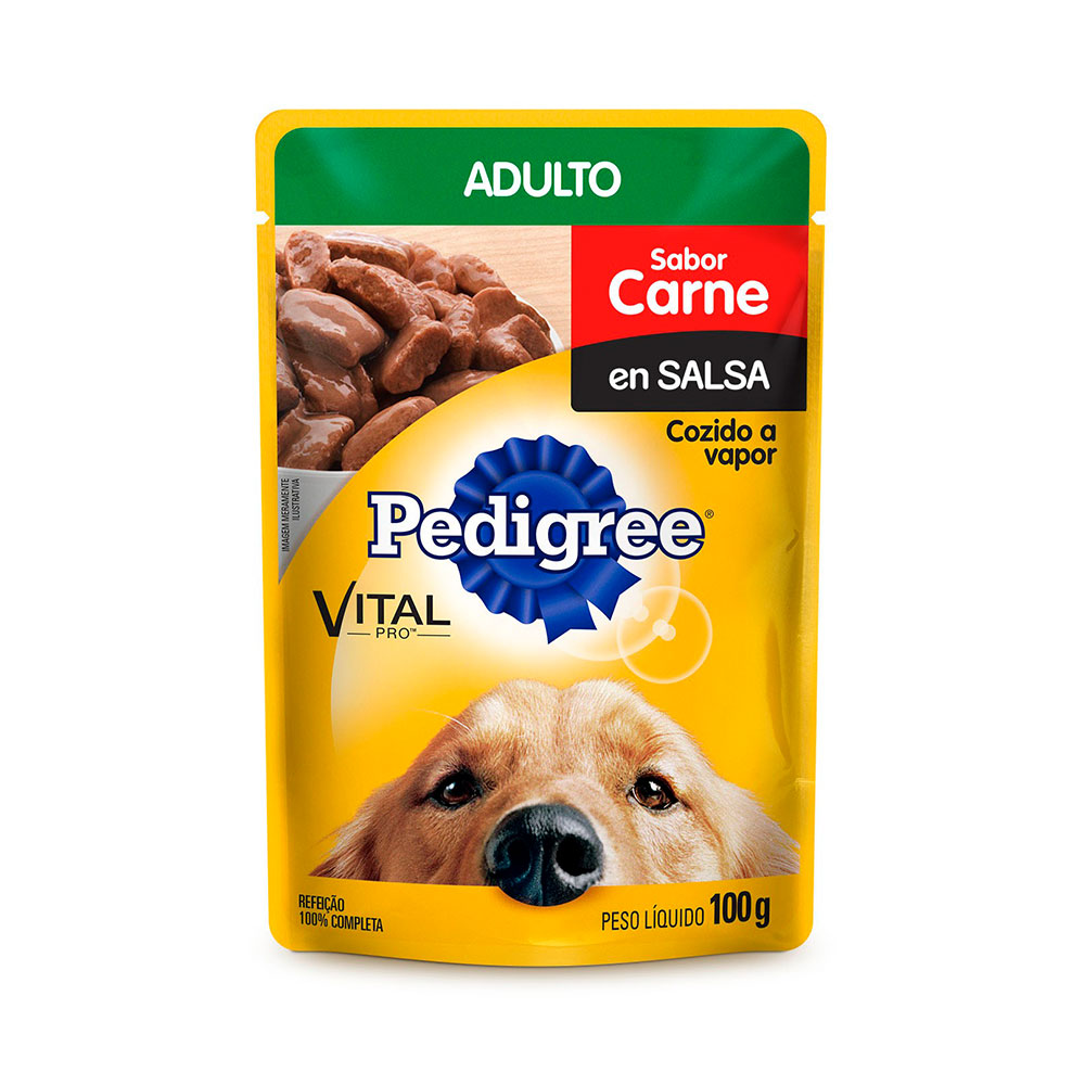 POUCH PEDIGREE ADULTO CARNE 100 GR