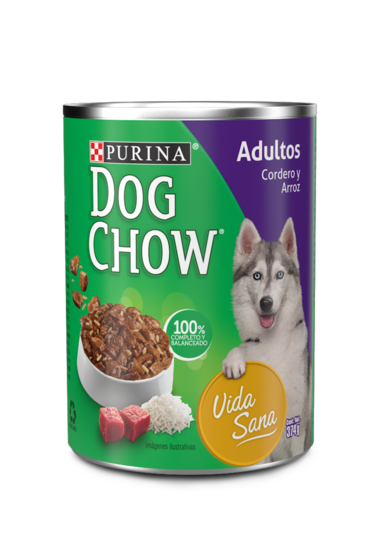 DOG CHOW ADULTOS CORDERO 374 GR