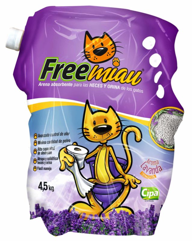 ARENA FREEMIAU LAVANDA X 4.5 KG