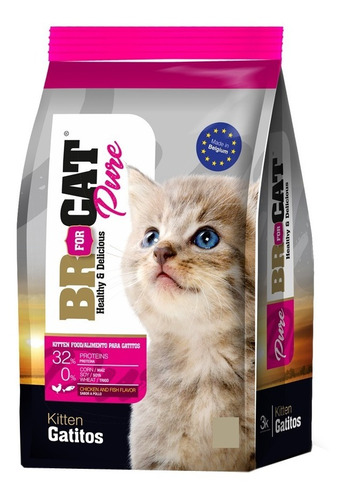 BR GATO CACHORROS POLLO X 1 KG