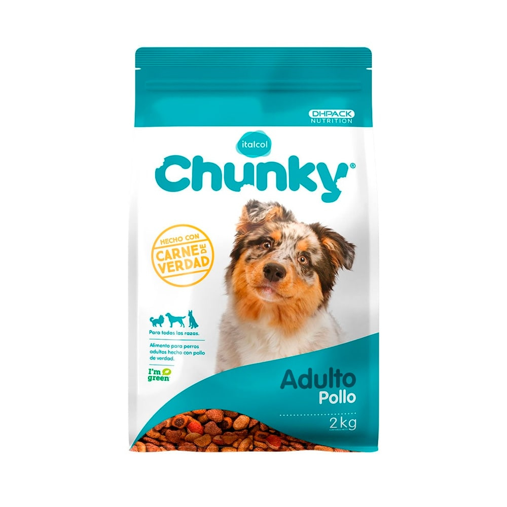 CHUNKY ADULTO POLLO X 2 KG