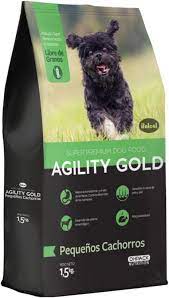 AGILITY GOLD PEQUEÑOS CACHORROS X 1.5 KG