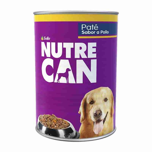 [40004] NUTRECAN PATE SABOR A POLLO HUM 300 G