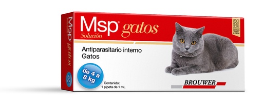 MSP SPOT ON GATOS DE 4 A 8 KG