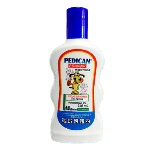 PEDICAN SHAMPOO INSECTICIDA FRASCO X 240 ML