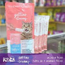 [GATTINO CREAMY POLY BAG SALMON X 14 GR] GATTINO CREAMY CAJA X 6 UND
