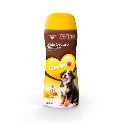 CHAMPU CANAMOR PELO OSCURO X 230 ML