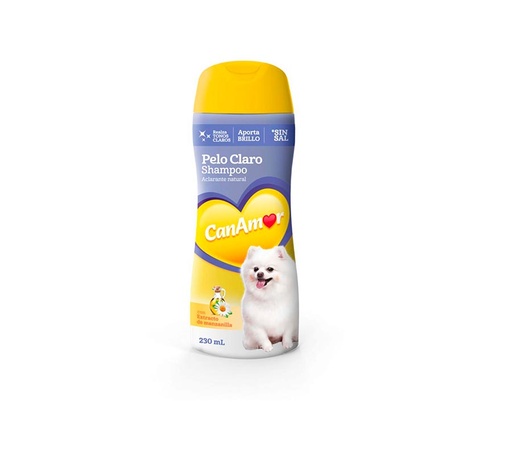 CHAMPU CANAMOR PELO CLARO X 230 ML