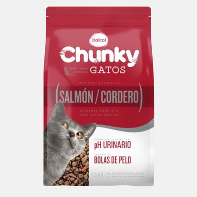 [157005] CHUNKY GATO CORDERO Y SALMON ROJO X 1.5KG