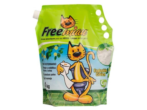 [50360] ARENA FREEMIAU CITRICA X 4 KG