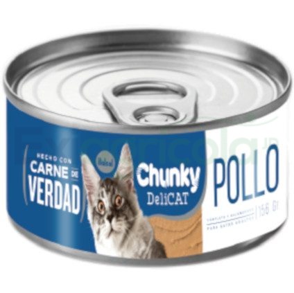 [153851] LATA CHUNKY DELICAT POLLO X 156 GR