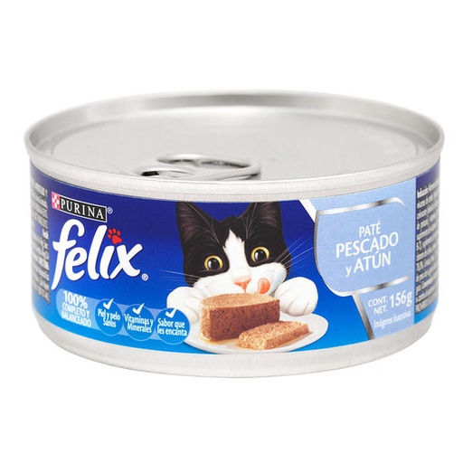[12380269] FELIX PATE PESCADO Y ATÚN 156 GR