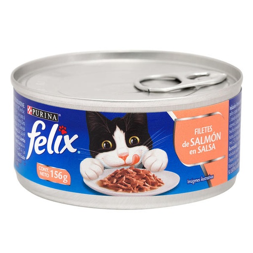 [12379603] FELIX FILETES POLLO Y SALMÓN EN SALSA 156 GR