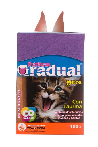 GRADUAL GATO  X 100 GR
