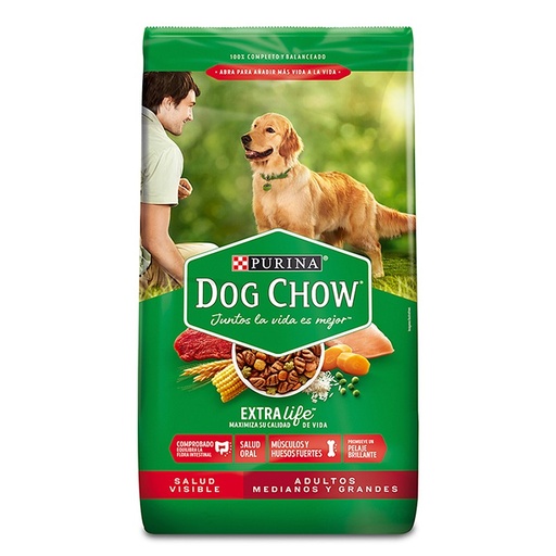 DOG CHOW ADULTOS MEDIANOS Y GRANDES * 2KG