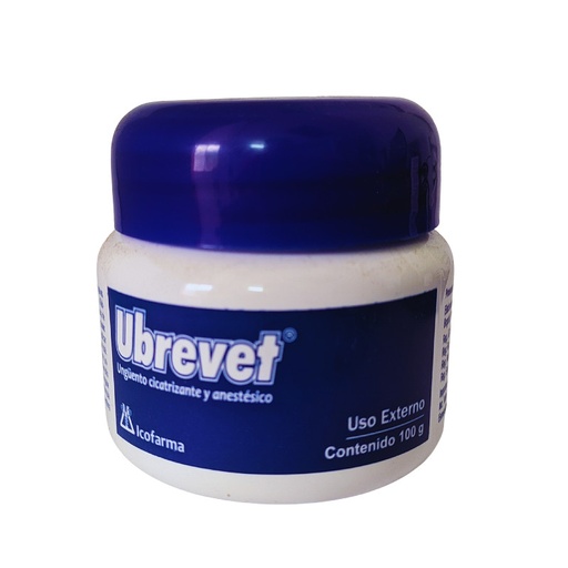UBREVET  CICATRIZANTE Y ANESTESICO X 30 GR