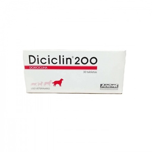 DICICLIN 100 CAJA * 10 TB
