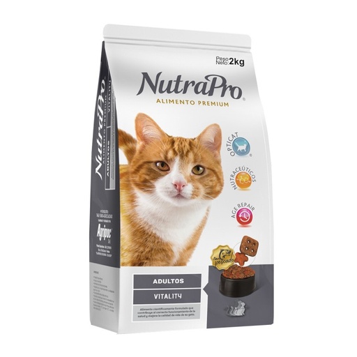 NUTRAPRO GATO ADUL VITALITY * 500 GR