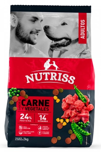 [520625] NUTRISS ADULTO CARNE X 2 KG