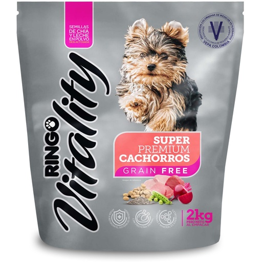[526125] RINGO VITALITY CACHORROS X 2 KG